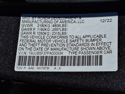 2023 Acura TLX FWD