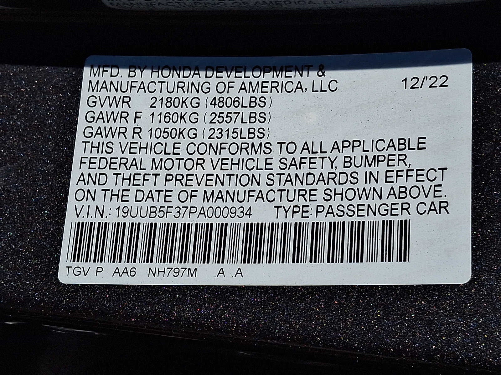 2023 Acura TLX FWD