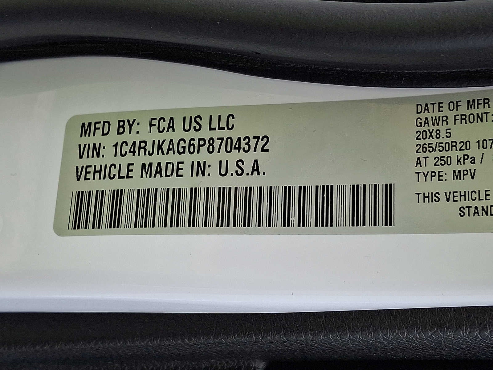 2023 Jeep Grand Cherokee L Altitude 4x4