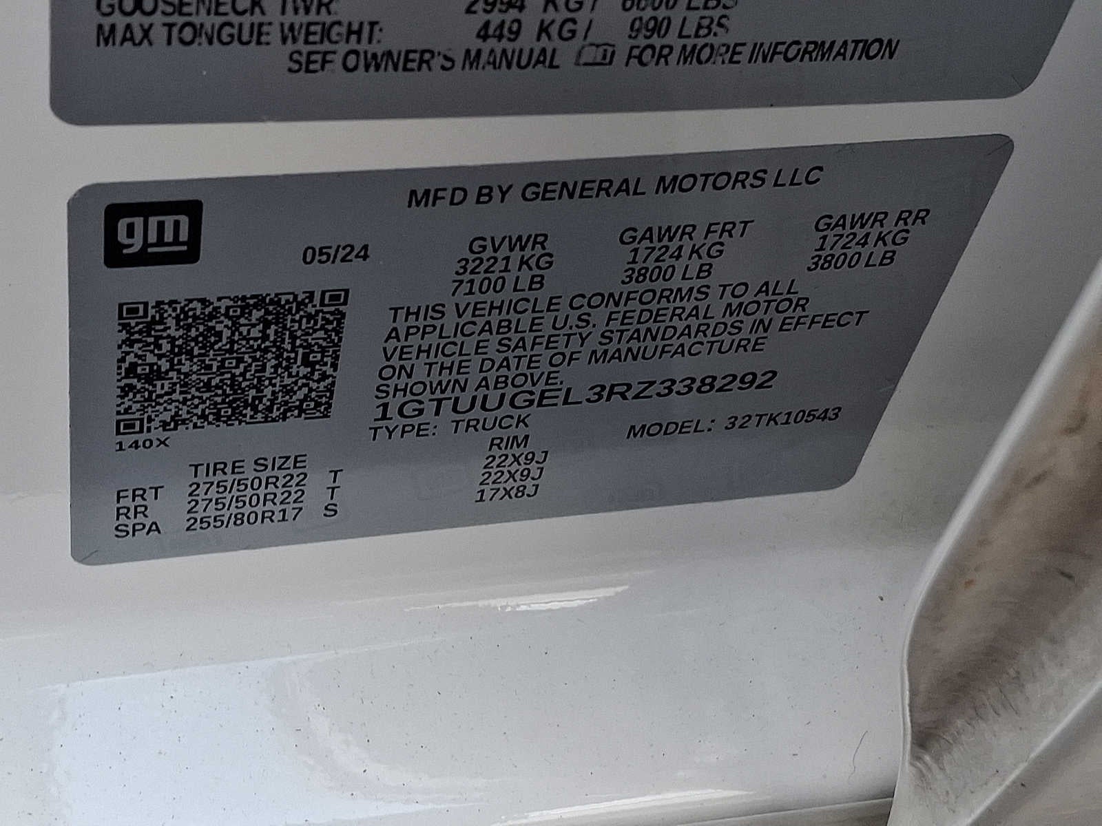 2024 GMC Sierra 1500 4WD Crew Cab 147 Denali