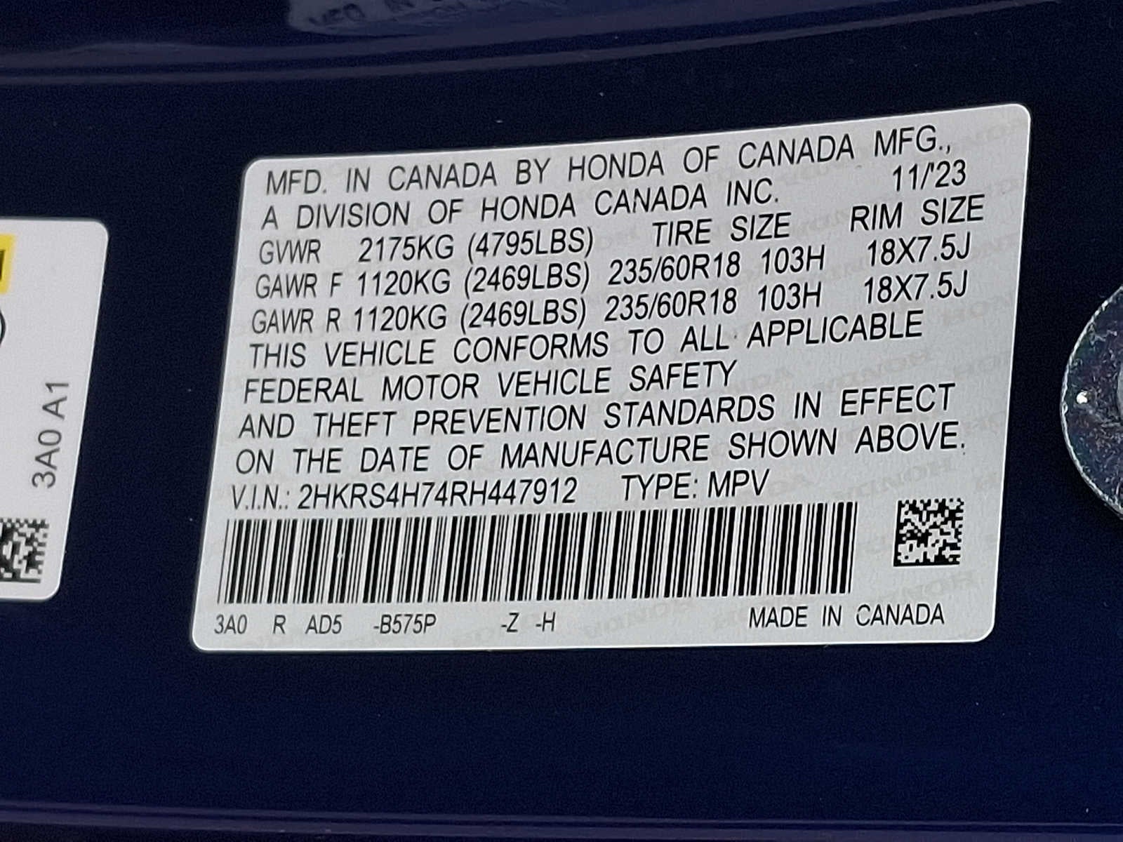 2024 Honda CR-V EX-L AWD