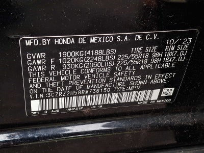2024 Honda HR-V Sport AWD CVT