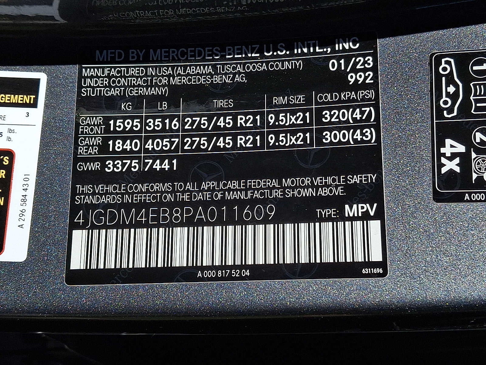 2023 Mercedes-Benz EQS EQS 580 4MATIC® SUV