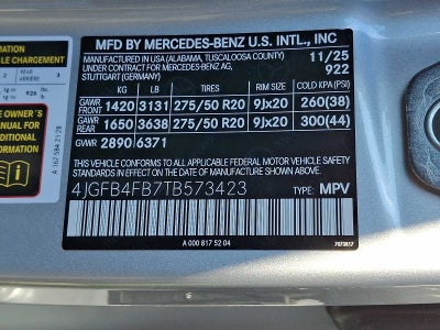 2026 Mercedes-Benz GLE GLE 350 4MATIC® SUV