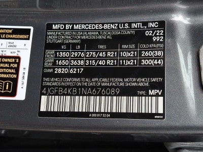 2022 Mercedes-Benz GLE GLE 350 4MATIC® SUV