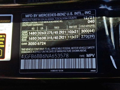 2022 Mercedes-Benz GLE AMG® GLE 53 4MATIC® SUV