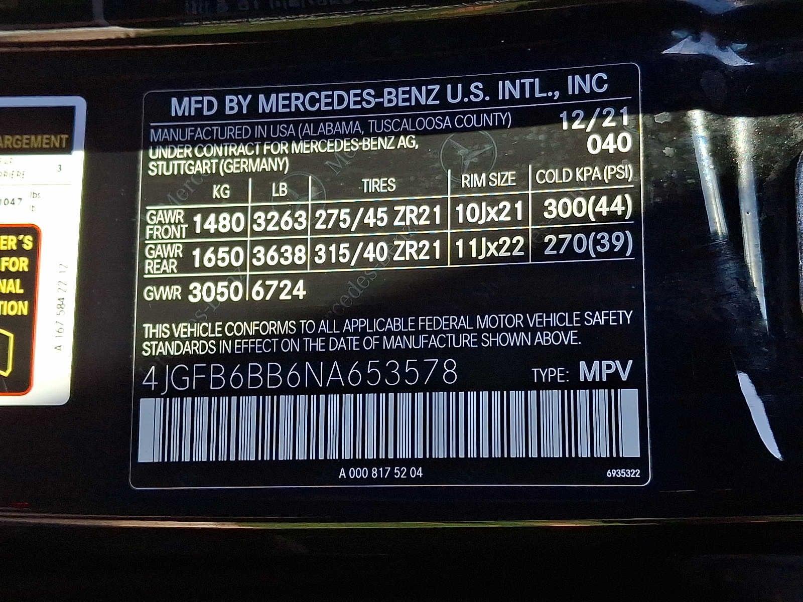 2022 Mercedes-Benz GLE AMG® GLE 53 4MATIC® SUV