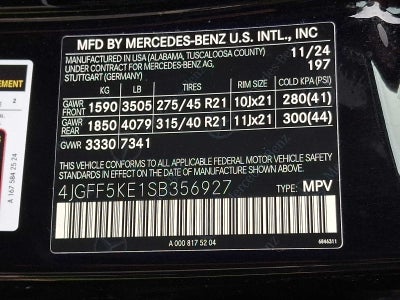 2025 Mercedes-Benz GLS GLS 450 4MATIC® SUV