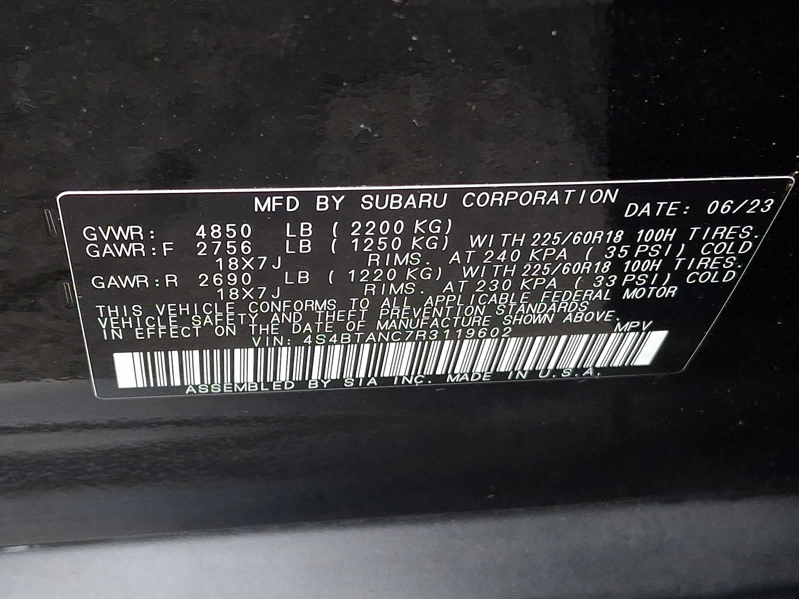2024 Subaru Outback Limited AWD