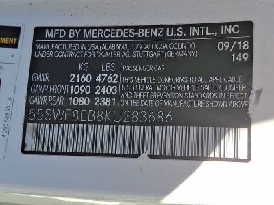 2019 Mercedes-Benz C-Class C 300 4MATIC® Sedan