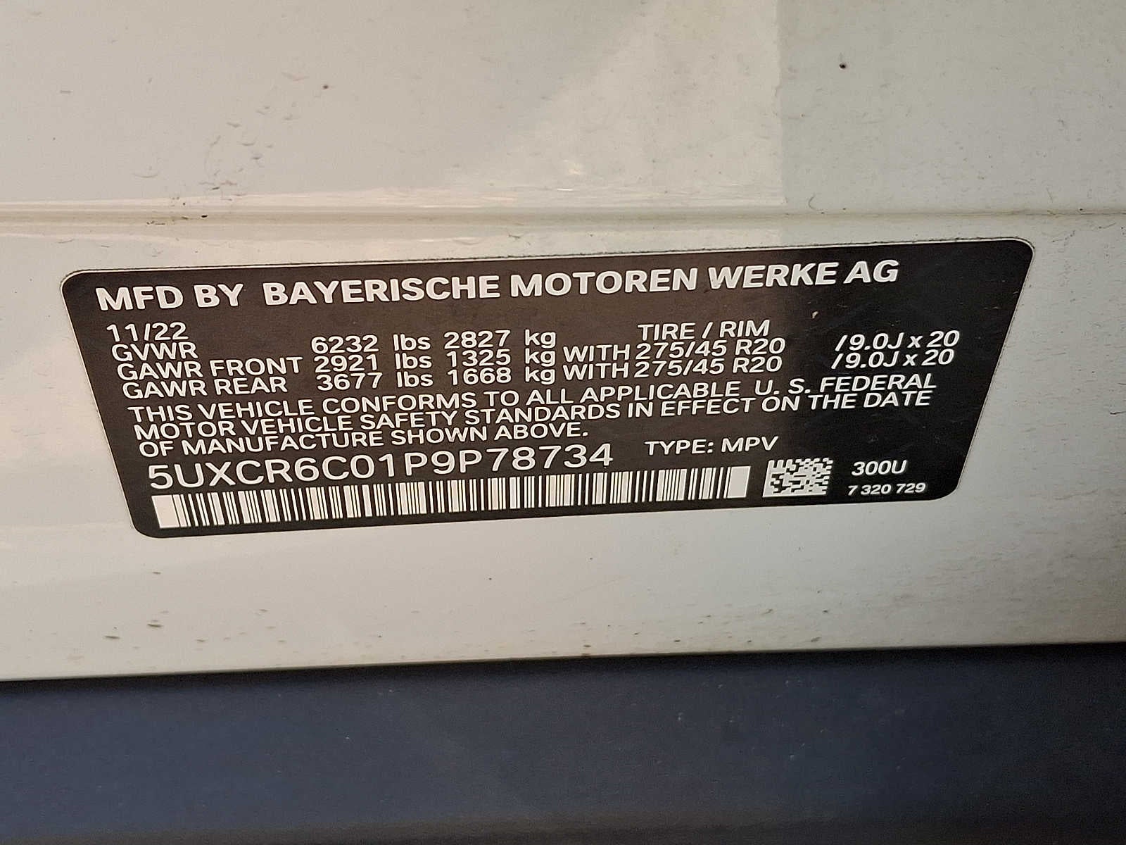 2023 BMW X5 xDrive40i Sports Activity Vehicle