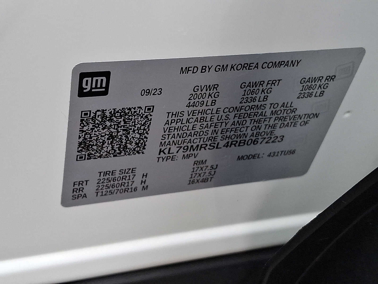 2024 Chevrolet TrailBlazer AWD 4dr LT