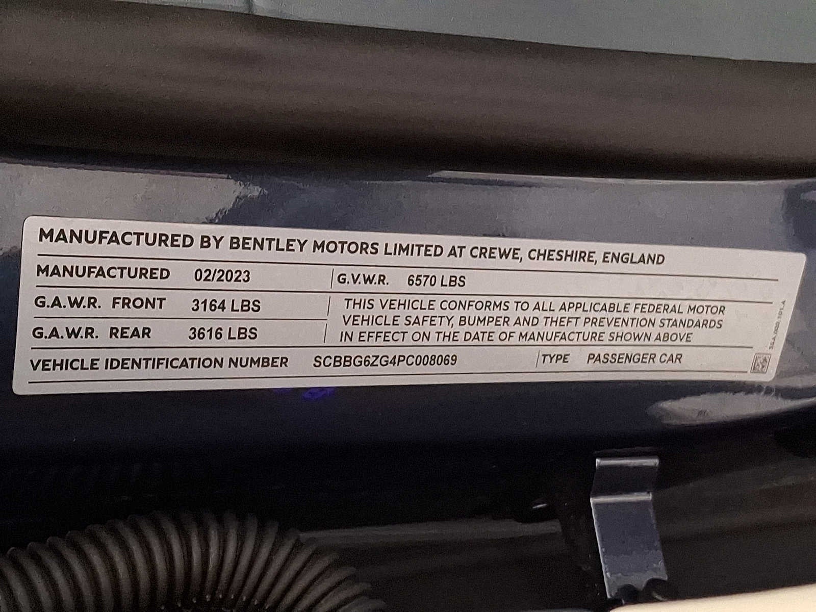 2023 Bentley Flying Spur Azure Sedan