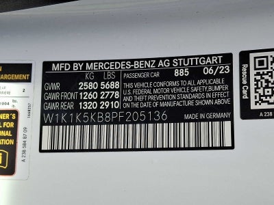 2023 Mercedes-Benz E-Class E 450 4MATIC® Cabriolet