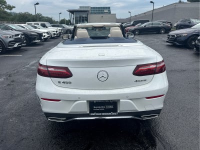 2023 Mercedes-Benz E-Class E 450 4MATIC® Cabriolet