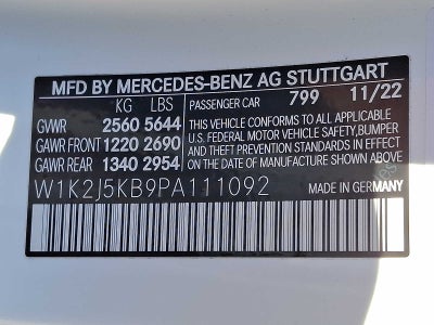 2023 Mercedes-Benz CLS CLS 450 4MATIC® Coupe