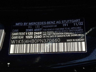 2023 Mercedes-Benz CLA CLA 250 4MATIC® Coupe