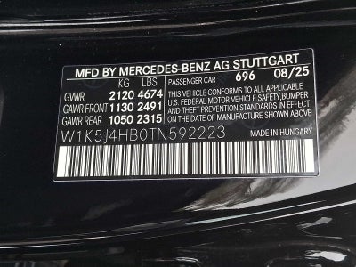 2026 Mercedes-Benz CLA CLA 250 4MATIC® Coupe