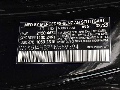 2025 Mercedes-Benz CLA CLA 250 4MATIC® Coupe