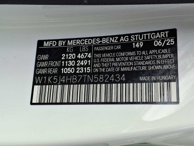 2026 Mercedes-Benz CLA CLA 250 4MATIC® Coupe