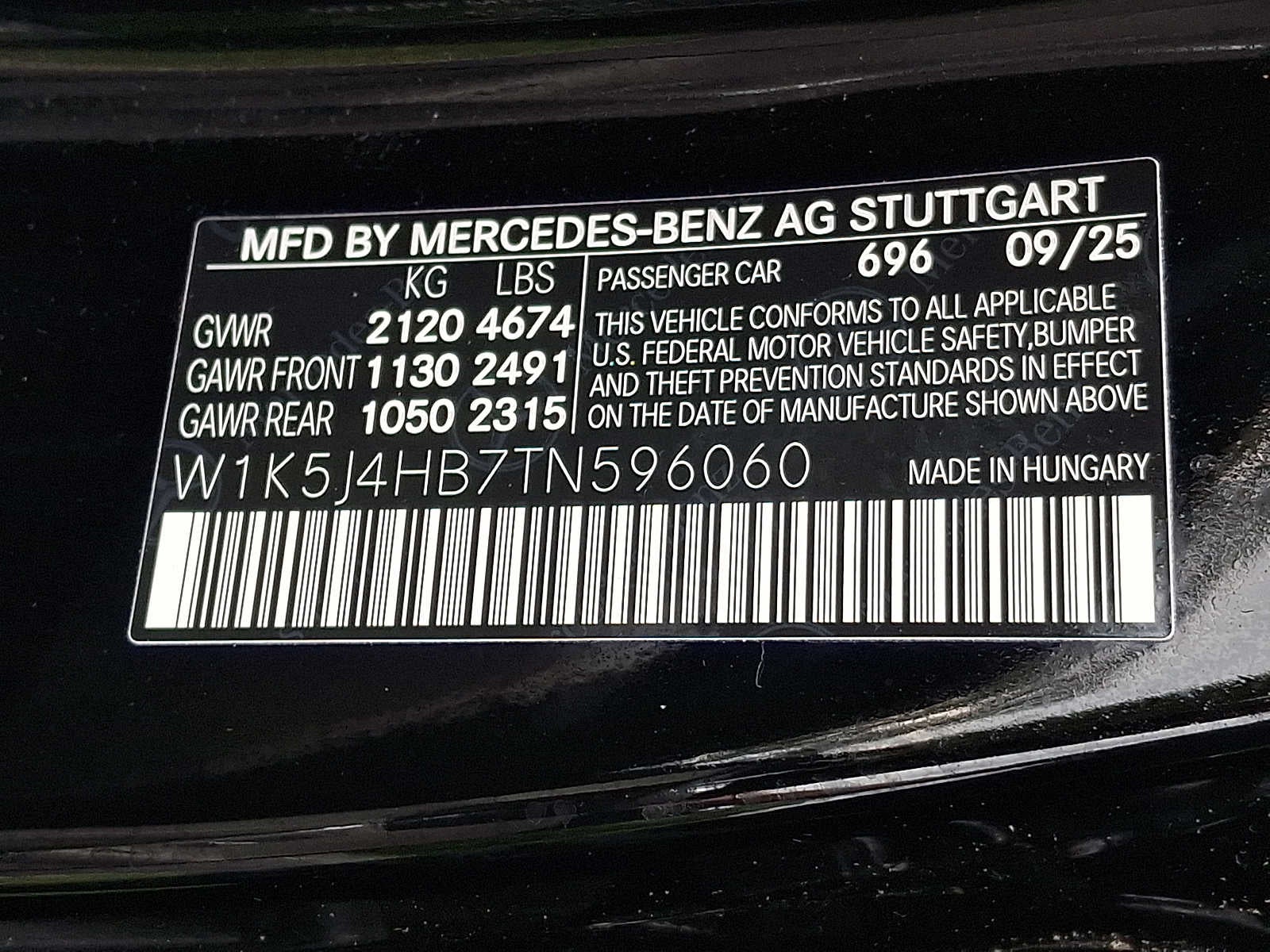2026 Mercedes-Benz CLA CLA 250 4MATIC® Coupe