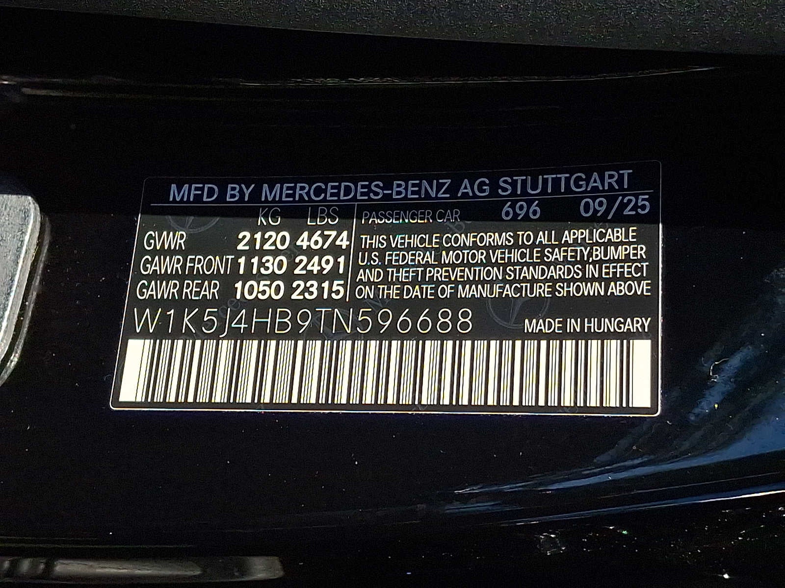 2026 Mercedes-Benz CLA CLA 250 4MATIC® Coupe