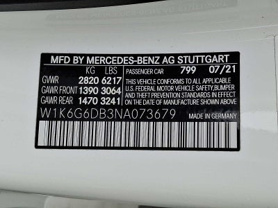 2022 Mercedes-Benz S-Class S 500 4MATIC® Sedan