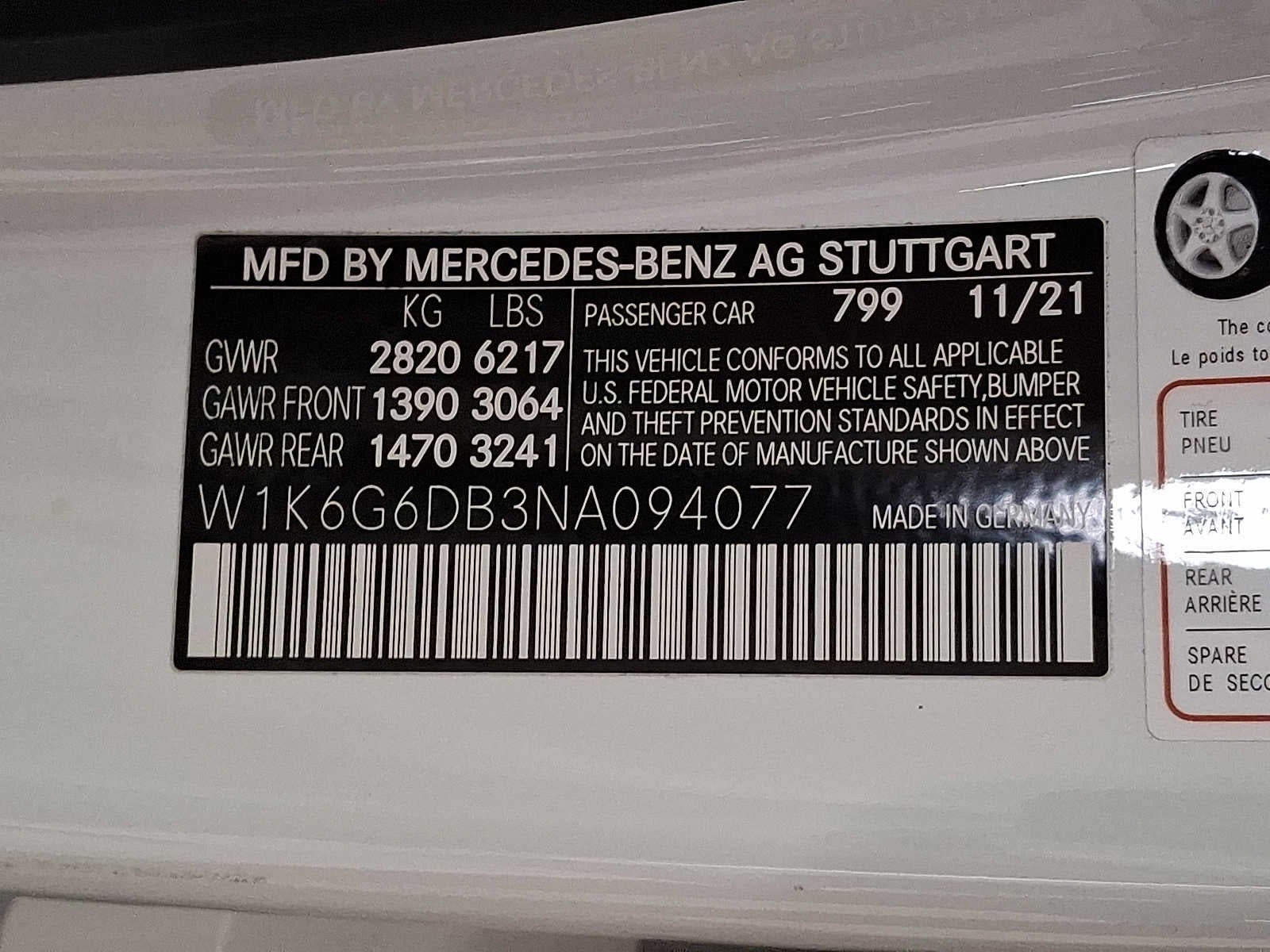 2022 Mercedes-Benz S-Class S 500 4MATIC® Sedan