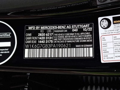2023 Mercedes-Benz S-Class S 580 4MATIC® Sedan