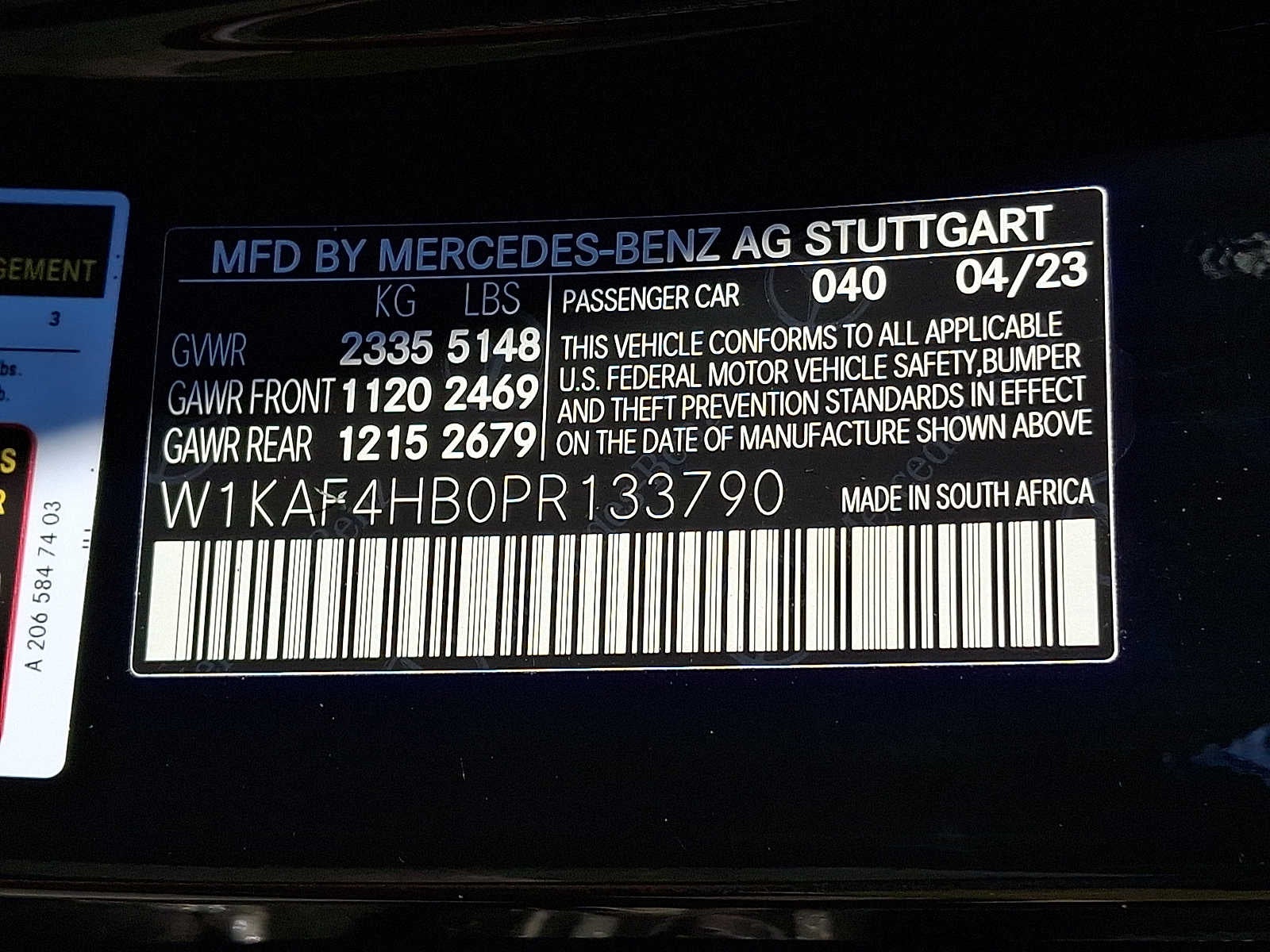 2023 Mercedes-Benz C-Class C 300 4MATIC® Sedan