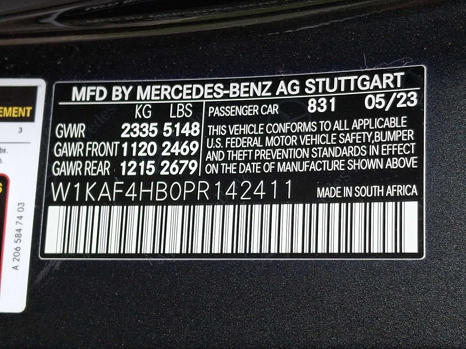 2023 Mercedes-Benz C-Class C 300 4MATIC® Sedan