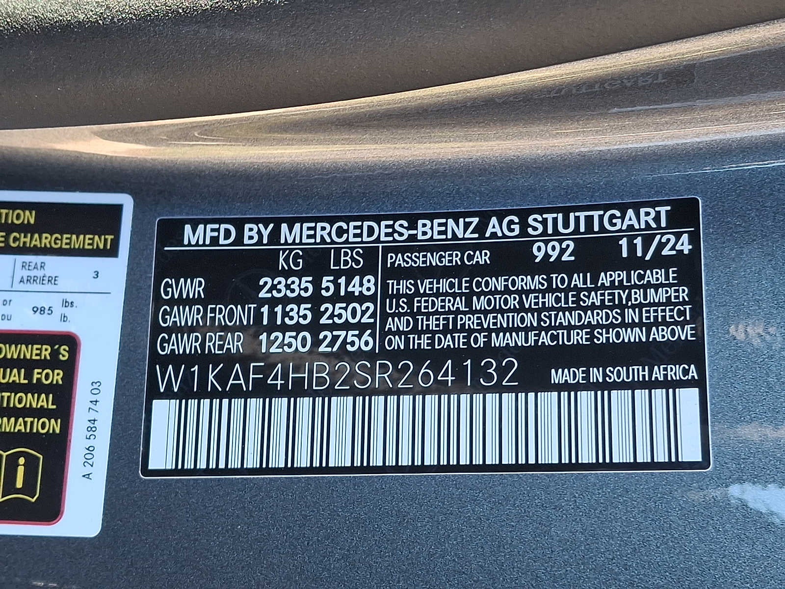 2025 Mercedes-Benz C-Class C 300 4MATIC® Sedan