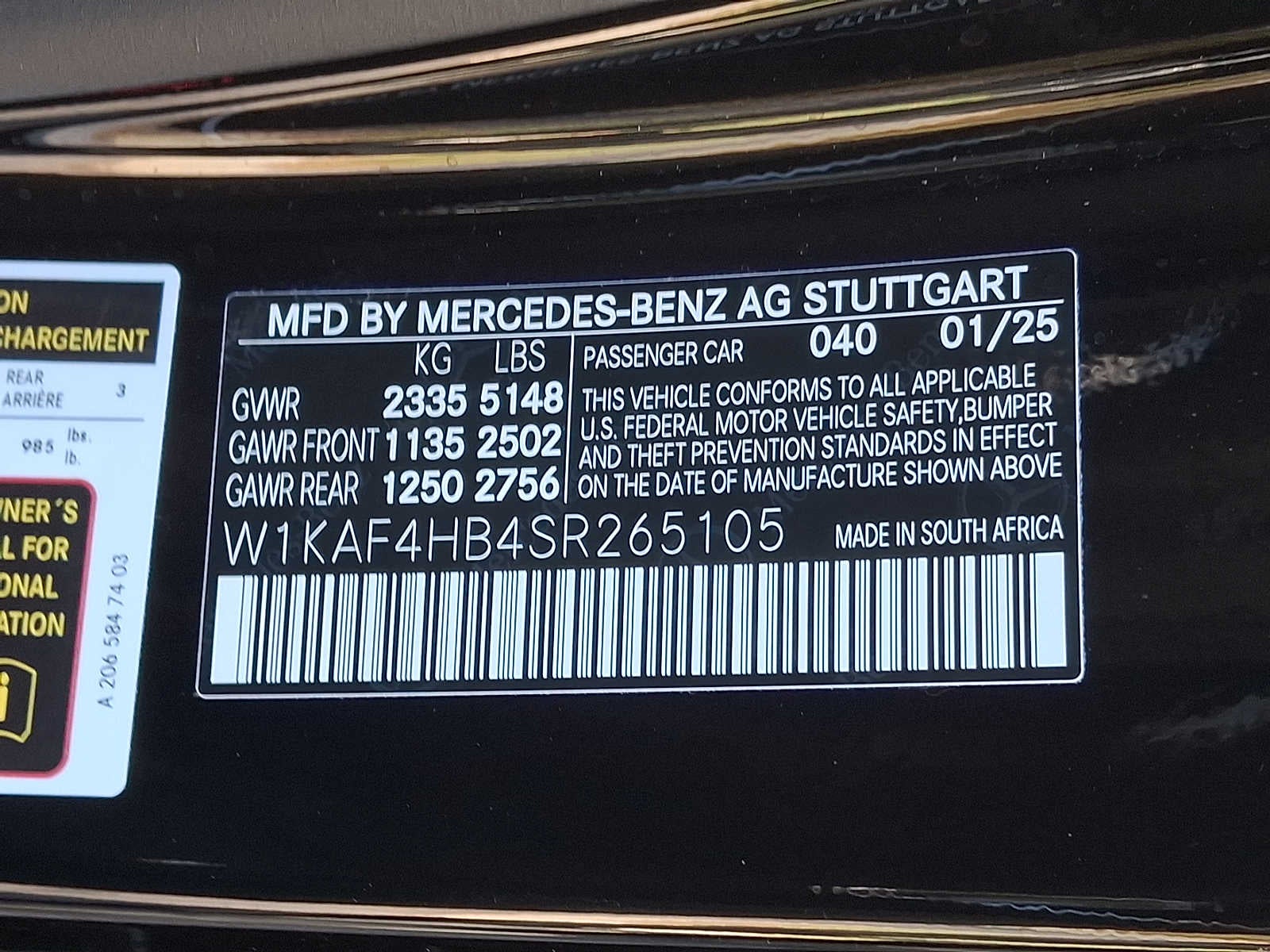 2025 Mercedes-Benz C-Class C 300 4MATIC® Sedan
