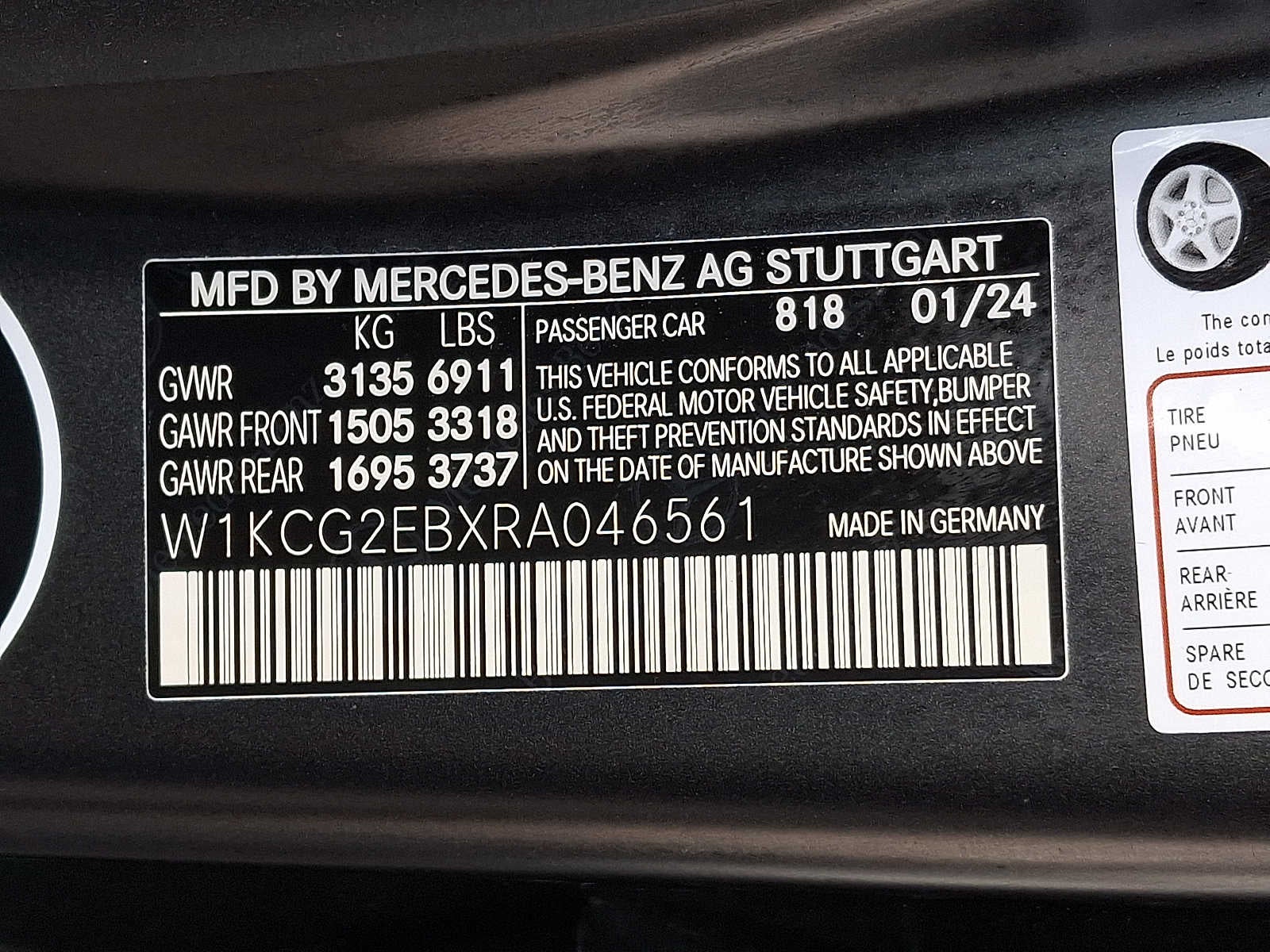 2024 Mercedes-Benz EQS EQS 450 4MATIC® Sedan