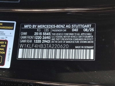 2026 Mercedes-Benz E-Class E 350 4MATIC® Sedan