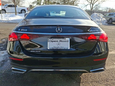 2026 Mercedes-Benz E-Class E 350 4MATIC® Sedan