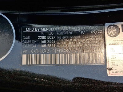 2022 Mercedes-Benz SL-Class AMG® SL 55 Roadster