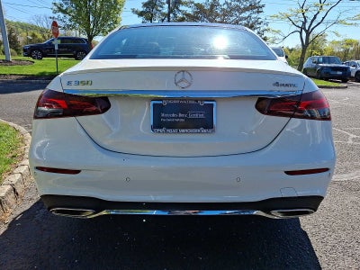 2022 Mercedes-Benz E-Class E 350 4MATIC® Sedan