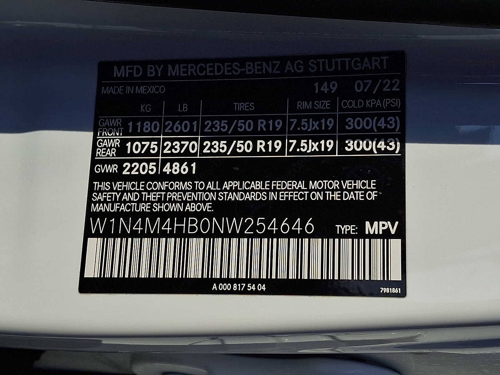 2022 Mercedes-Benz GLB GLB 250 4MATIC® SUV