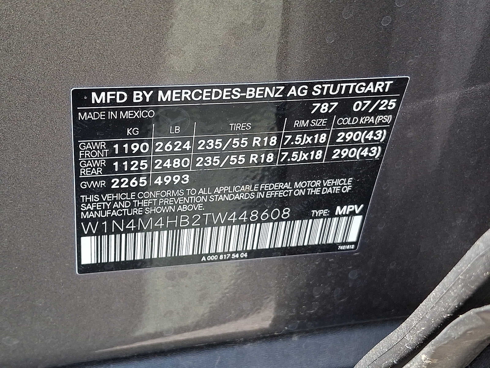 2026 Mercedes-Benz GLB GLB 250 4MATIC® SUV