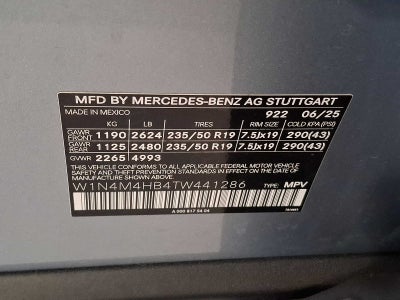 2026 Mercedes-Benz GLB GLB 250 4MATIC® SUV