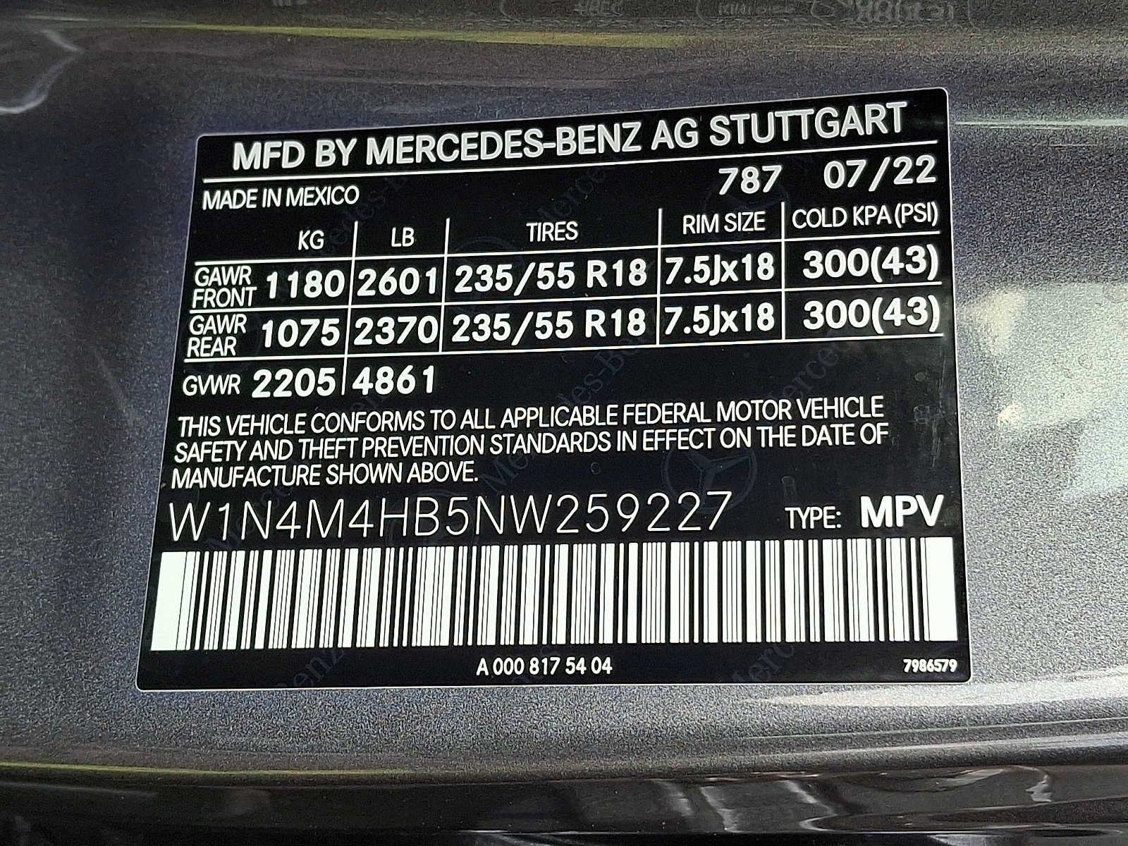 2022 Mercedes-Benz GLB GLB 250 4MATIC® SUV