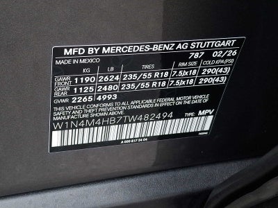 2026 Mercedes-Benz GLB GLB 250 4MATIC® SUV
