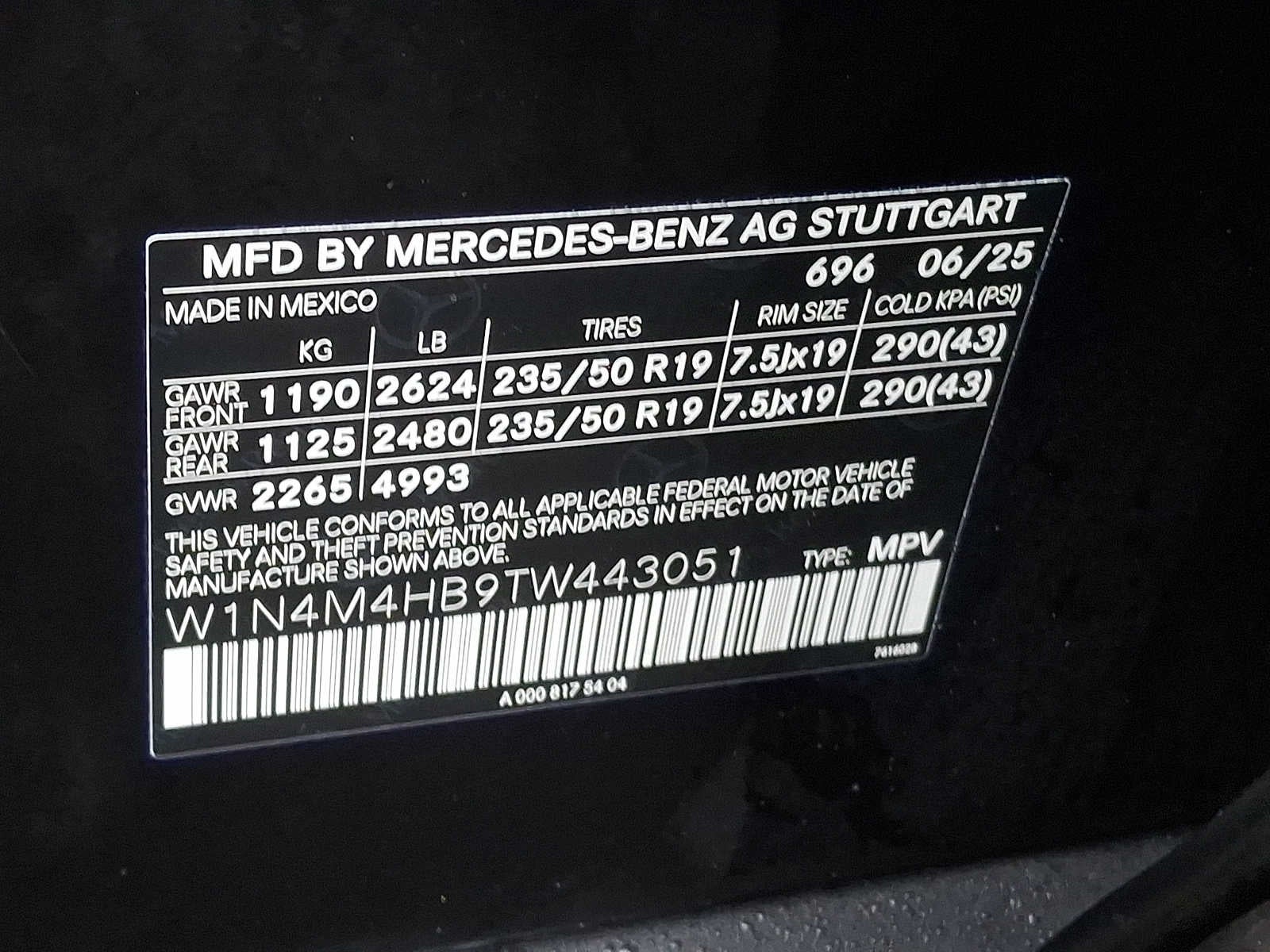 2026 Mercedes-Benz GLB GLB 250 4MATIC® SUV