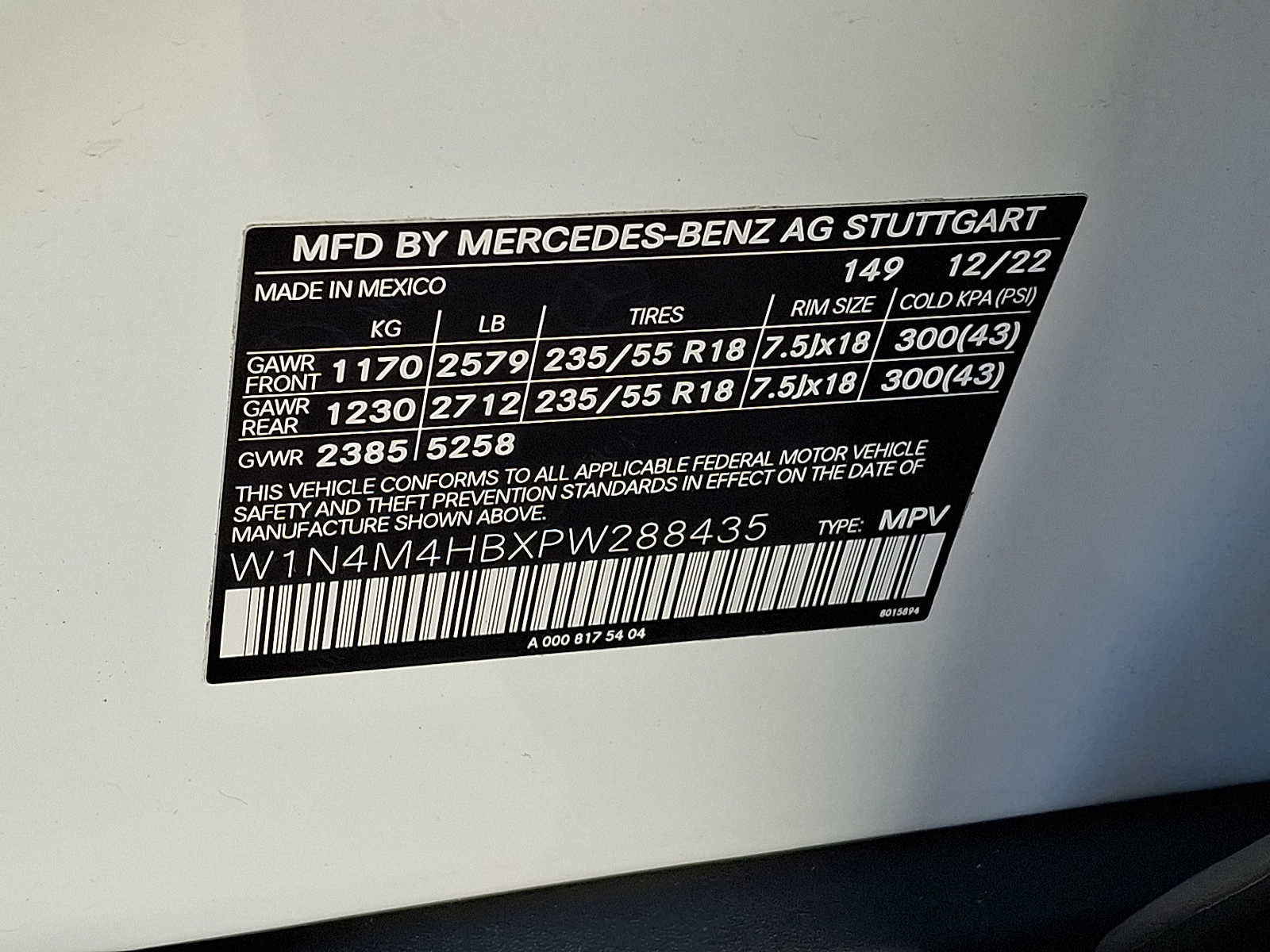 2023 Mercedes-Benz GLB GLB 250 4MATIC® SUV