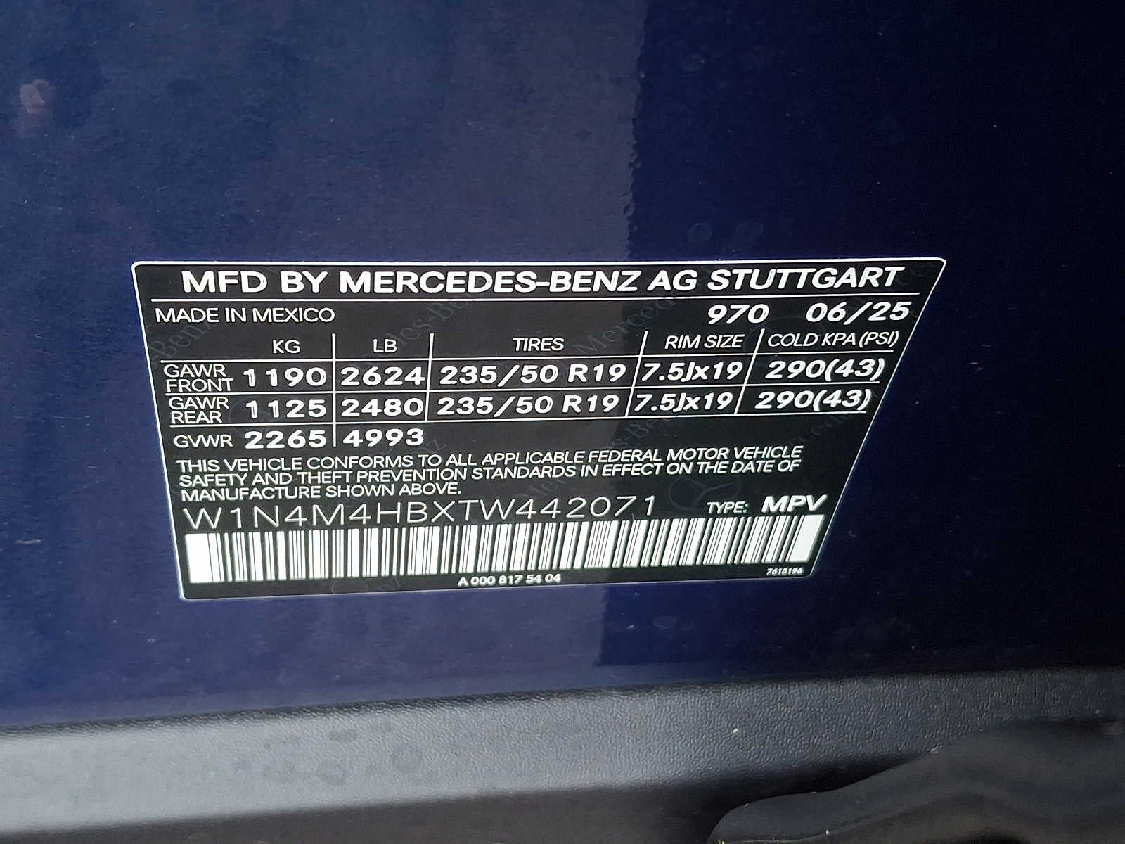 2026 Mercedes-Benz GLB GLB 250 4MATIC® SUV