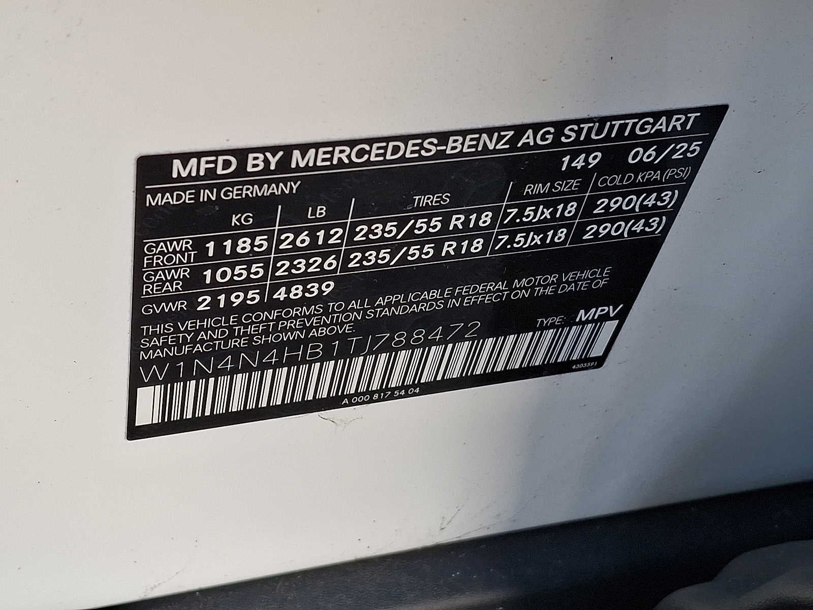 2026 Mercedes-Benz GLA GLA 250 4MATIC® SUV