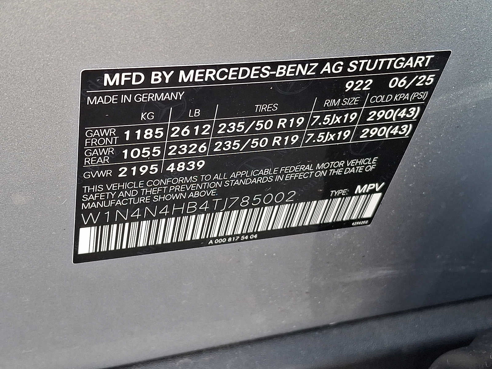 2026 Mercedes-Benz GLA GLA 250 4MATIC® SUV