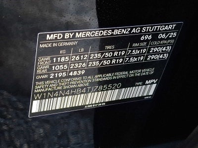 2026 Mercedes-Benz GLA GLA 250 4MATIC® SUV