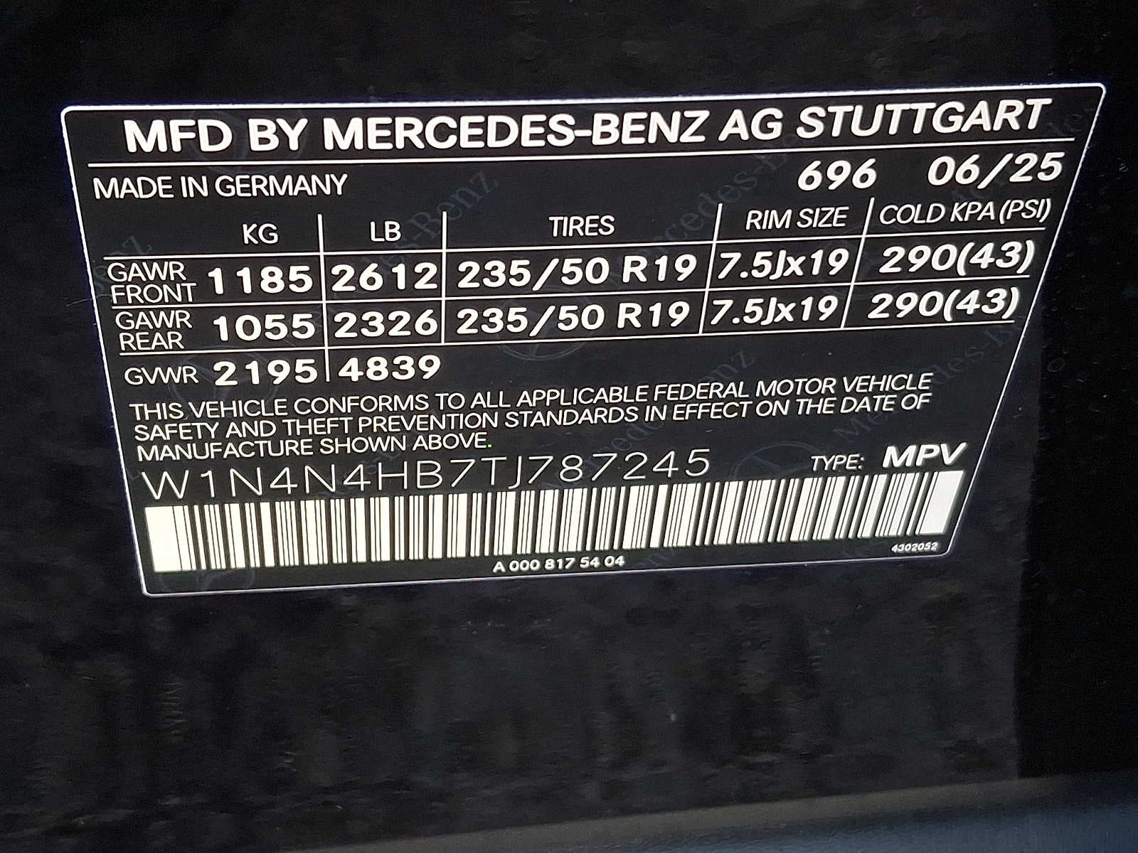 2026 Mercedes-Benz GLA GLA 250 4MATIC® SUV